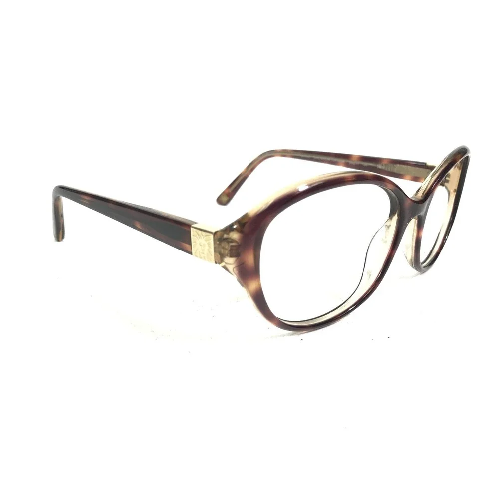 Anne Klein Eyeglasses Frames AK7030 206 MOCHA TORTOISE Round Full Rim 54-17-130